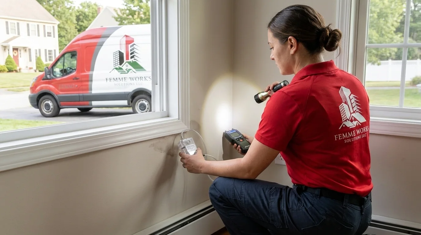 Mold Inspection and Testing in Lowell